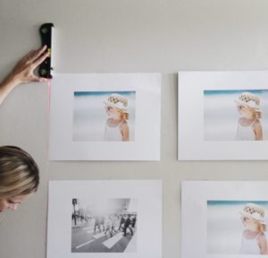 Hanging a grid gallery wall (the easy way) - Making Pretty Spaces Blog