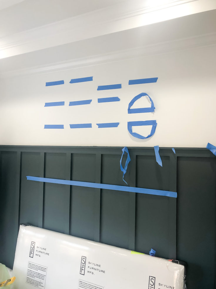 DIY Half Circle Wall Art Making Pretty Spaces Blog