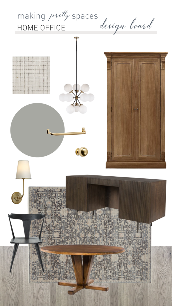 Planning and Designing My New Home Office - Making Pretty Spaces Blog