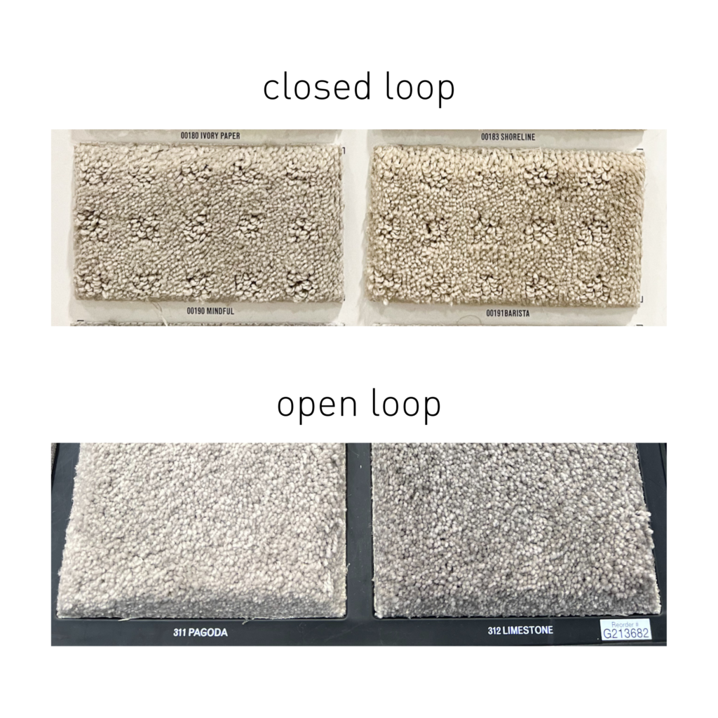 closed loop carpet